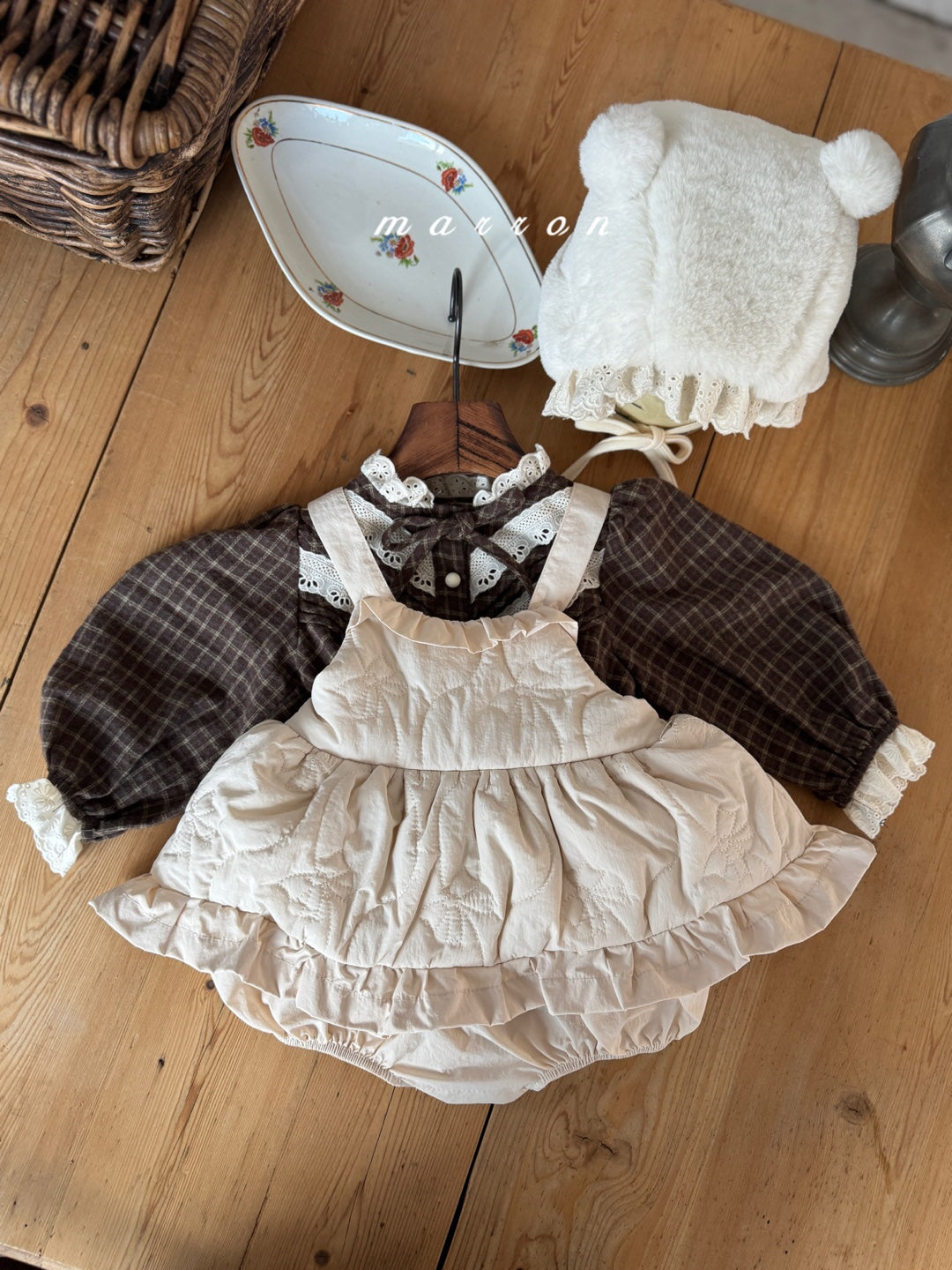 韓國童裝 25秋冬 | MA25401 PADDING BABY SUIT