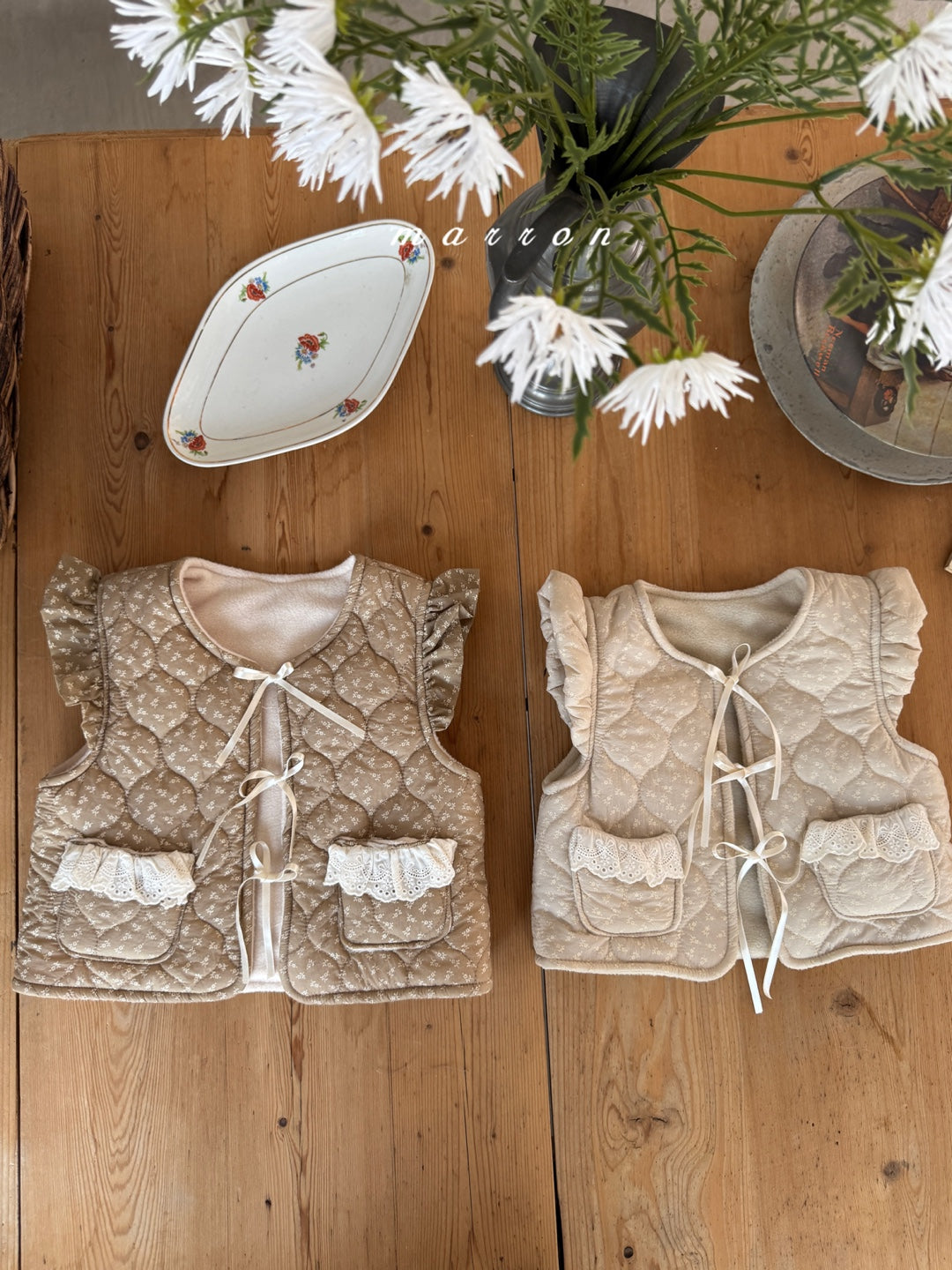 韓國童裝 25秋冬 | MA25425 LE NOREN PADDING VEST  (BABY & KIDS)