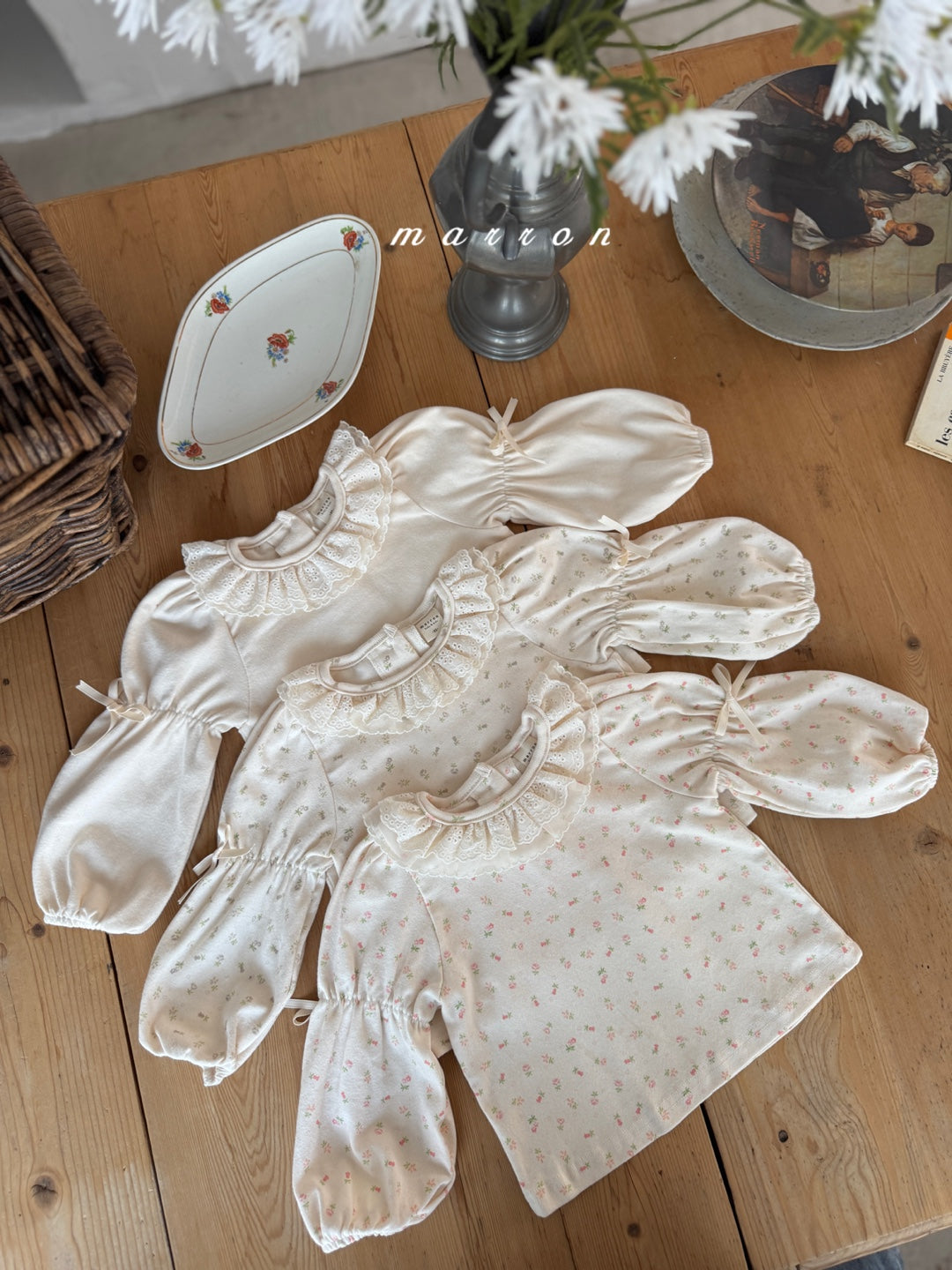 韓國童裝 25秋冬 | MA25436 BARBIE T-SHIRT (BABY & KIDS)