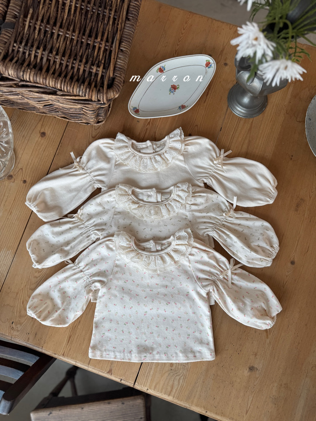 韓國童裝 25秋冬 | MA25436 BARBIE T-SHIRT (BABY & KIDS)