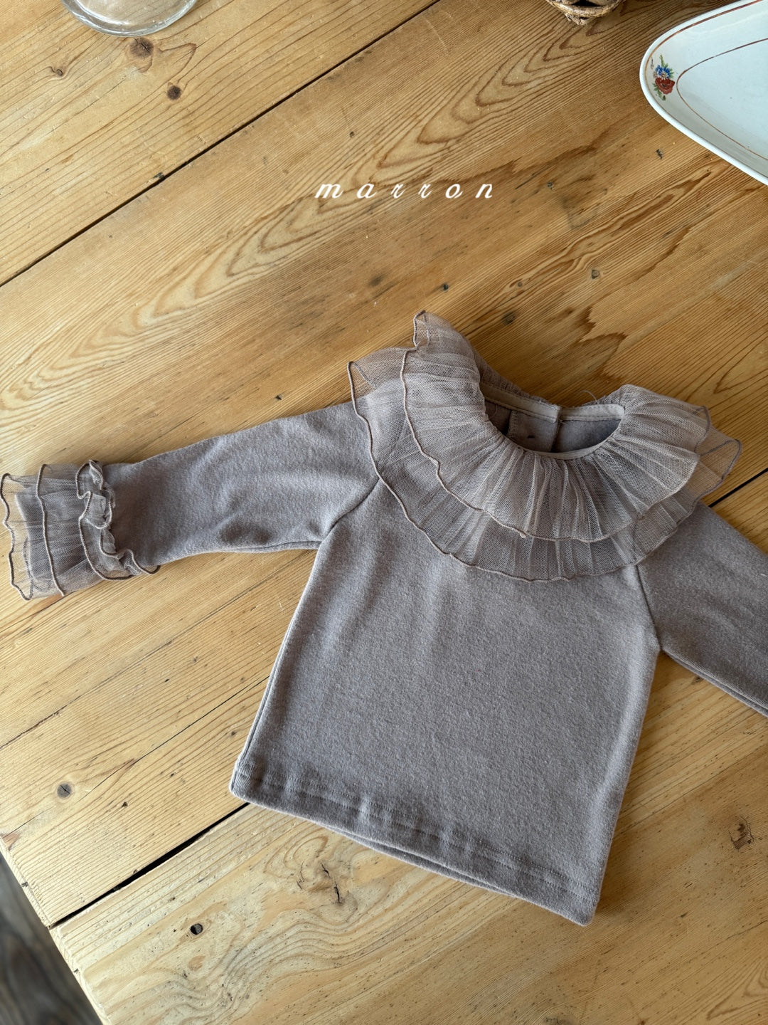 韓國童裝 25秋冬 | MA25432 STELLA T-SHIRT (BABY & KIDS)