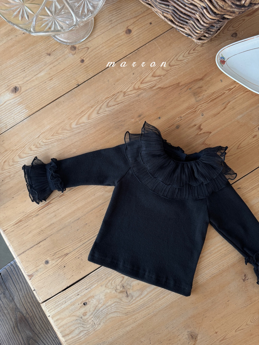 韓國童裝 25秋冬 | MA25432 STELLA T-SHIRT (BABY & KIDS)