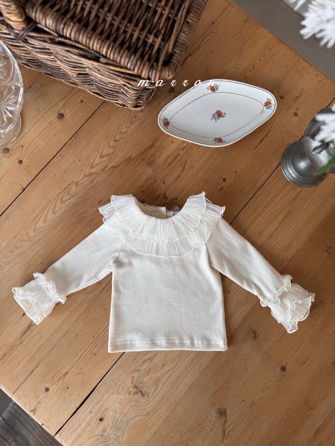 韓國童裝 25秋冬 | MA25432 STELLA T-SHIRT (BABY & KIDS)