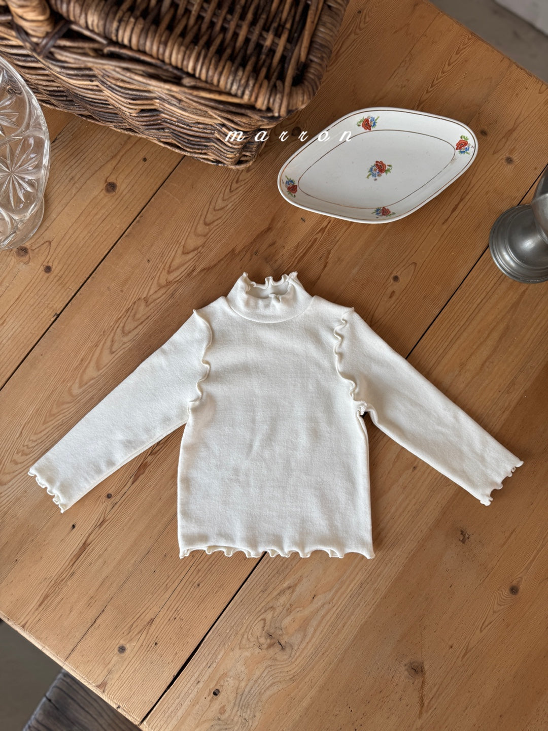 韓國童裝 25秋冬 | MA25429 LAO BASIC TEE (BABY & KIDS)