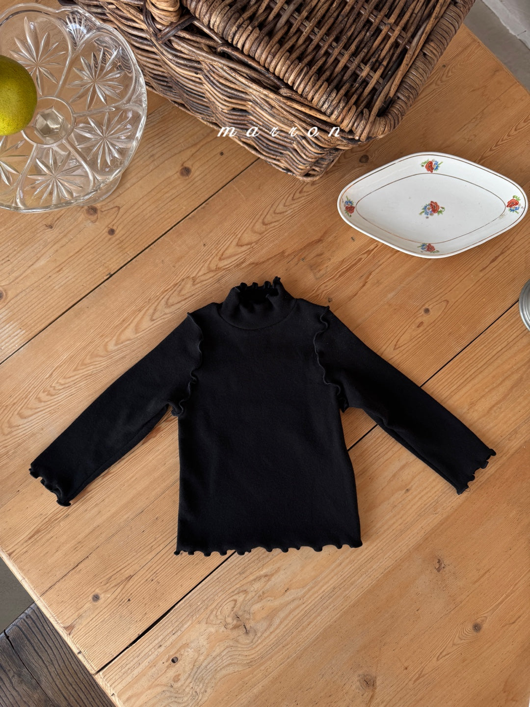 韓國童裝 25秋冬 | MA25429 LAO BASIC TEE (BABY & KIDS)