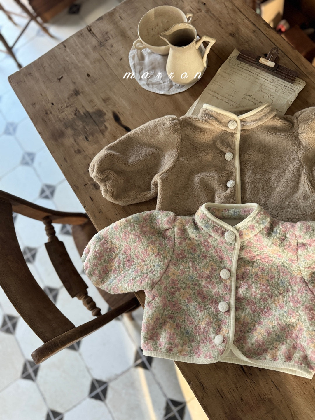 韓國童裝 25秋冬 | MA25421 BURBERRY JACKET (BABY & KIDS)