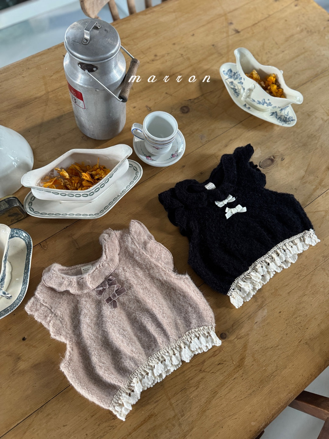 韓國童裝 25秋冬 | MA25428 SWEET VEST (BABY & KIDS)