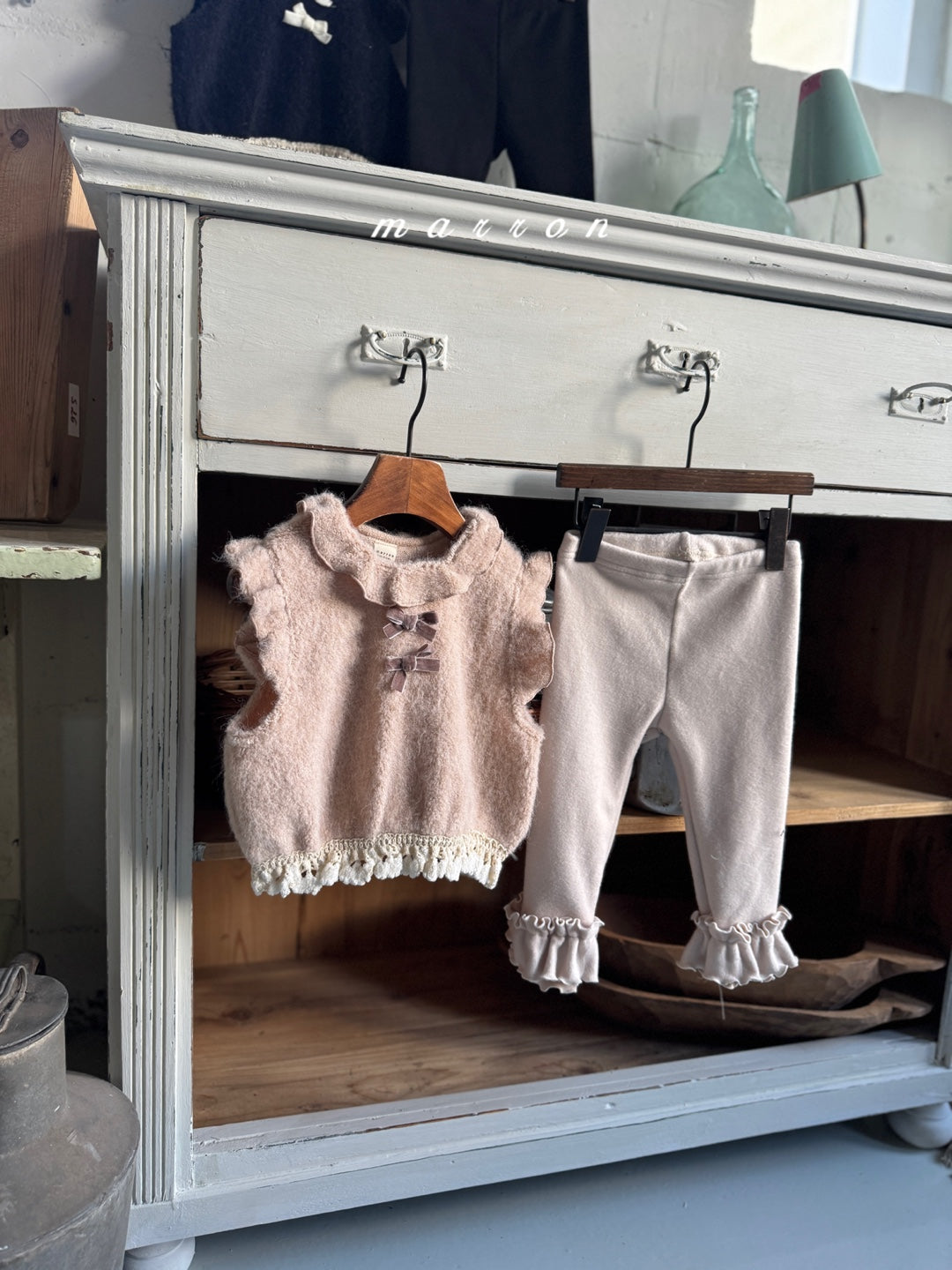 韓國童裝 25秋冬 | MA25428 SWEET VEST (BABY & KIDS)