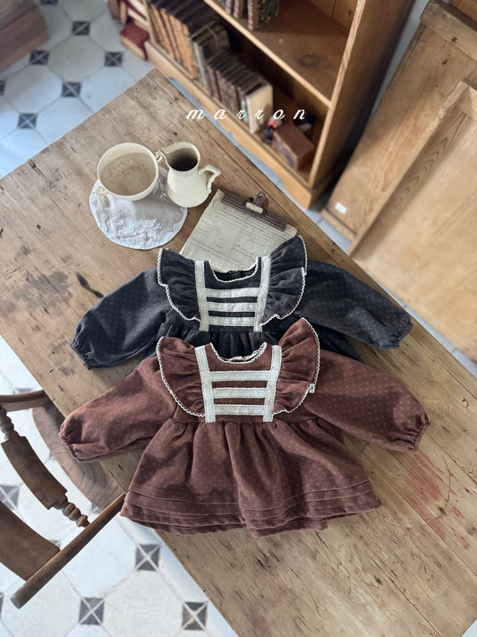 韓國童裝 25秋冬 | MA25438 SIENNA BLOUSE  (BABY & KIDS)