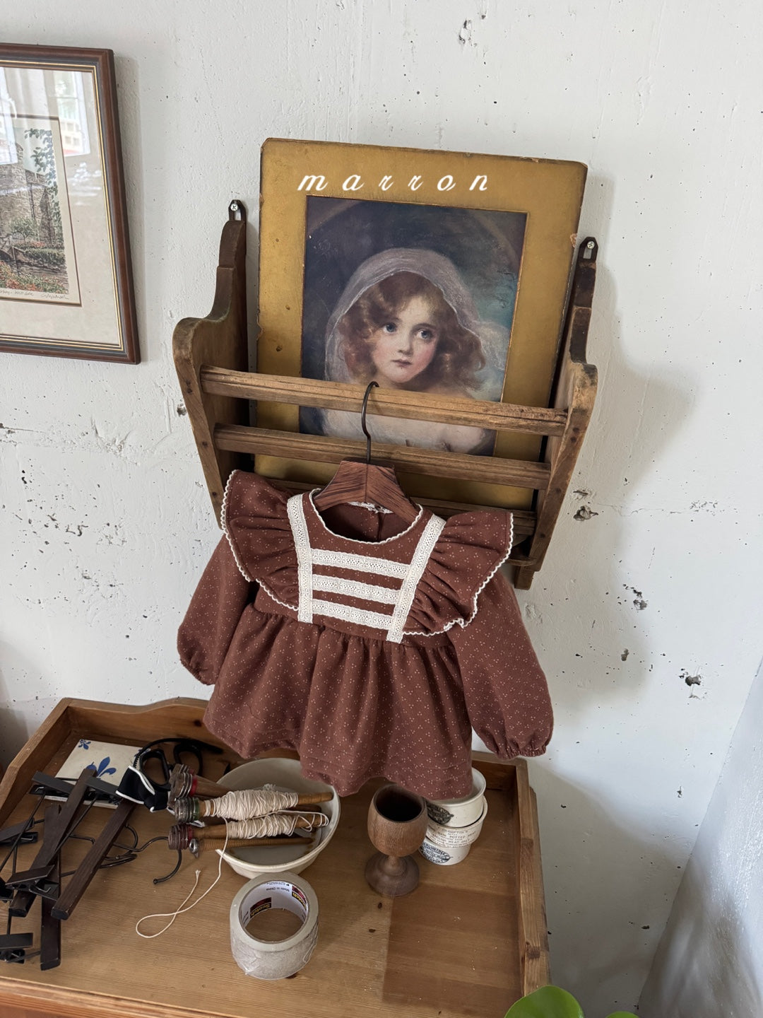 韓國童裝 25秋冬 | MA25438 SIENNA BLOUSE  (BABY & KIDS)