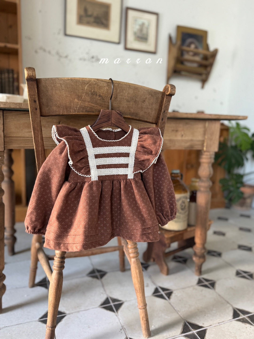 韓國童裝 25秋冬 | MA25438 SIENNA BLOUSE  (BABY & KIDS)