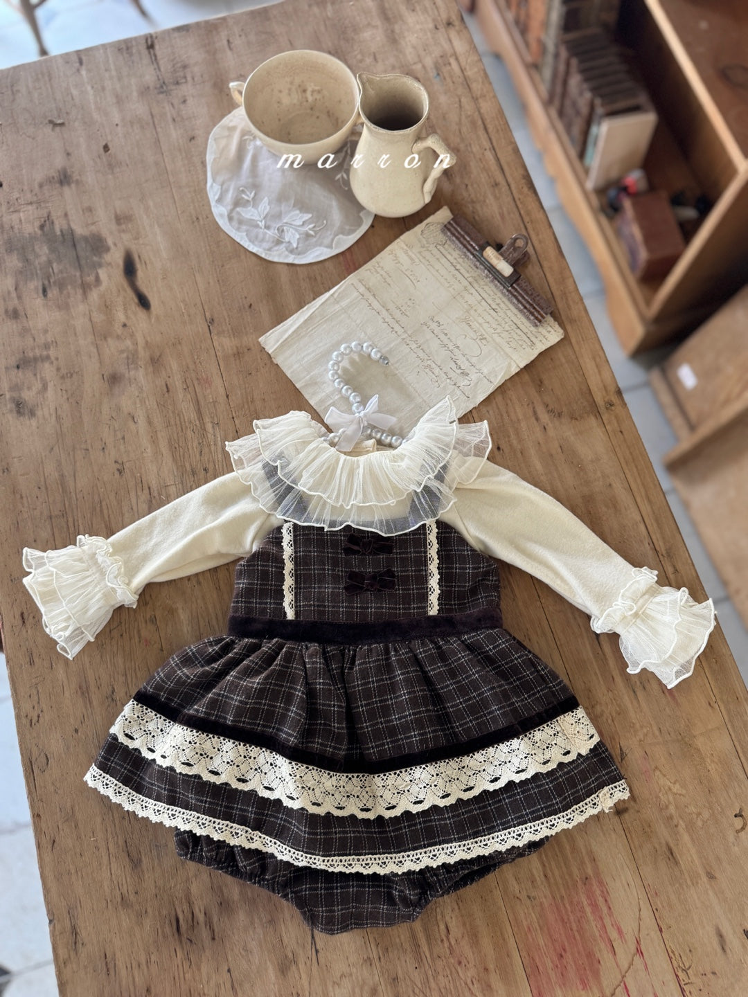 韓國童裝 25秋冬 | MA25415 BRUNIE BABY SUIT