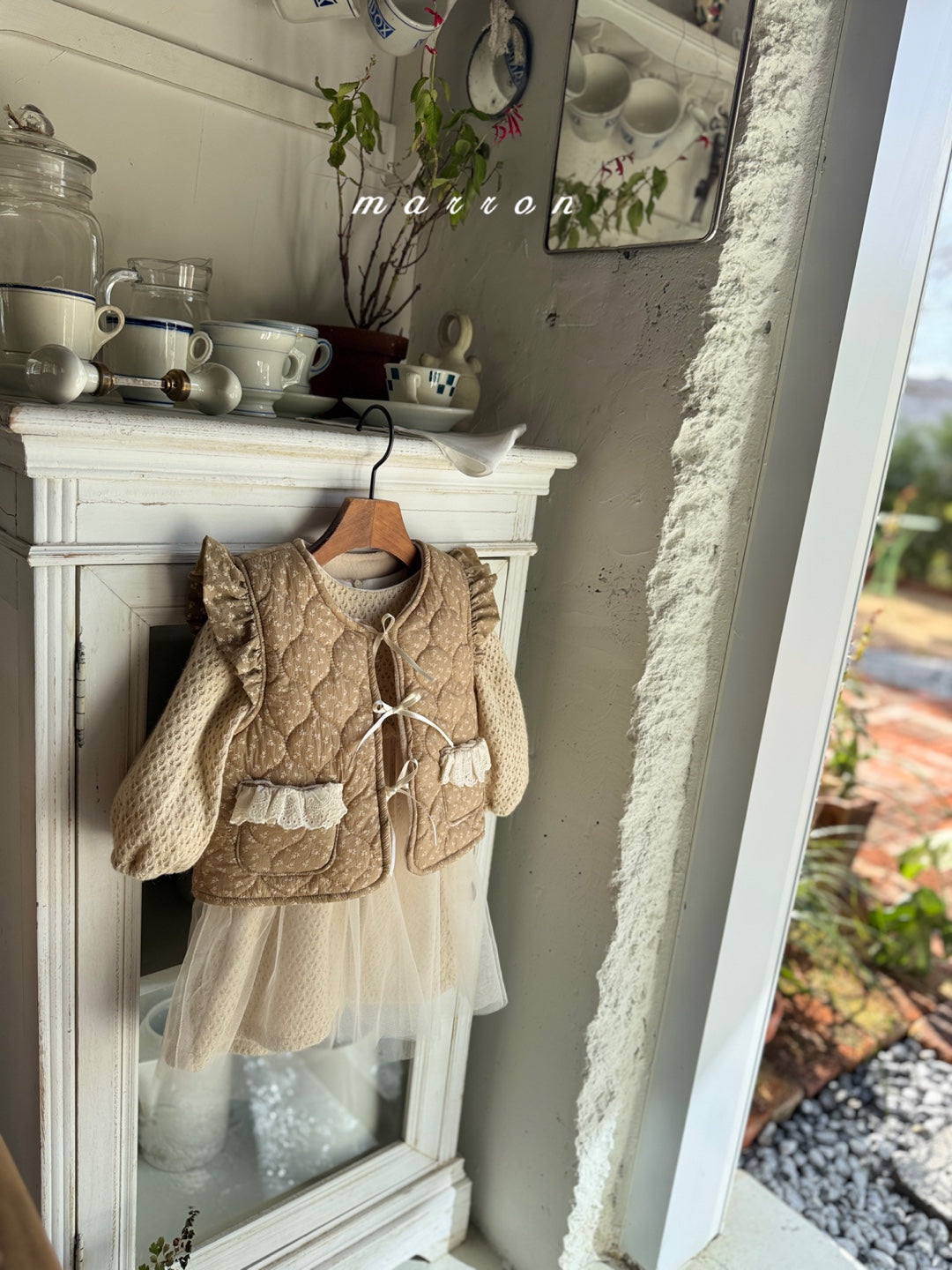 韓國童裝 25秋冬 | MA25425 LE NOREN PADDING VEST  (BABY & KIDS)