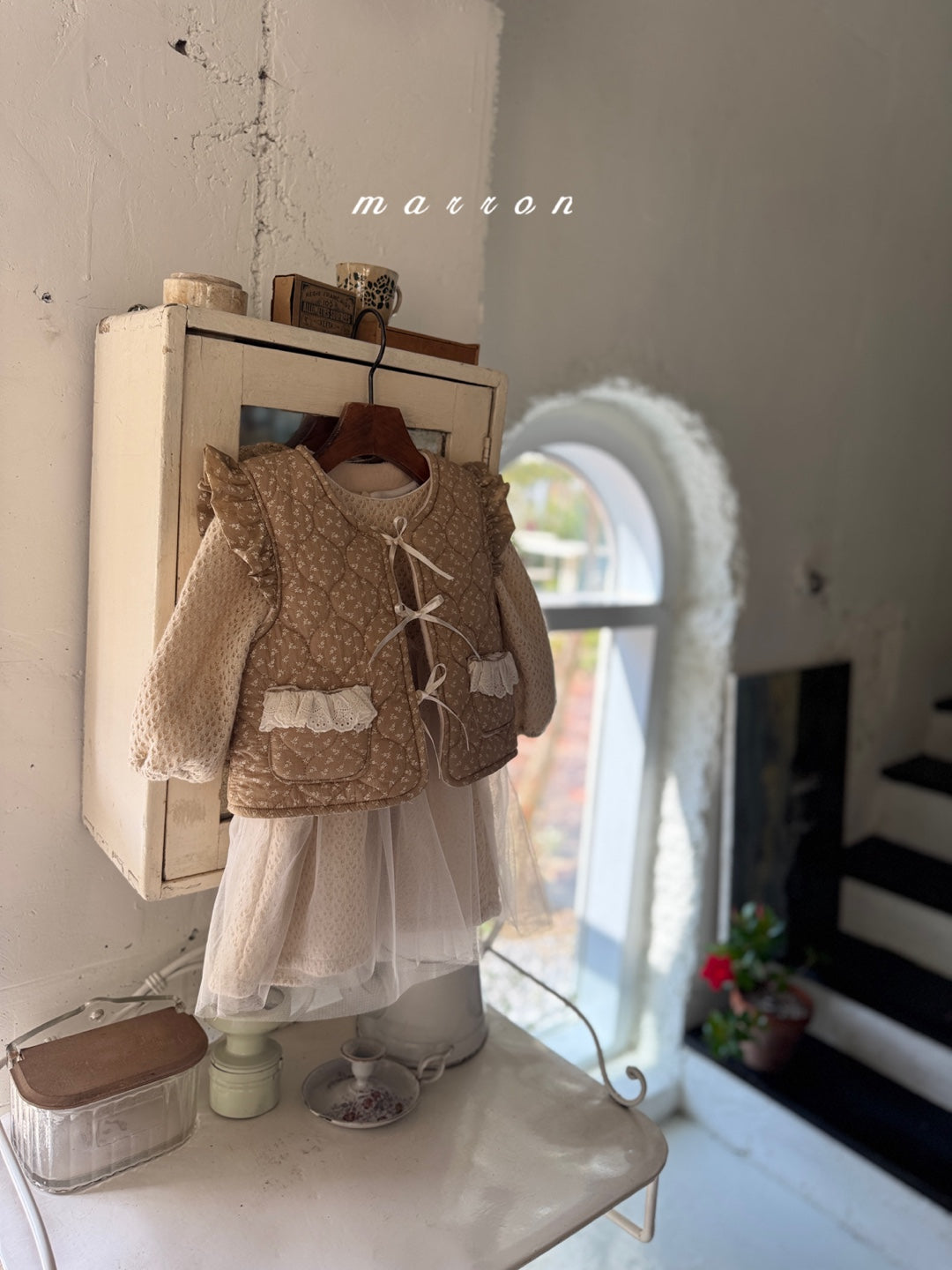 韓國童裝 25秋冬 | MA25425 LE NOREN PADDING VEST  (BABY & KIDS)