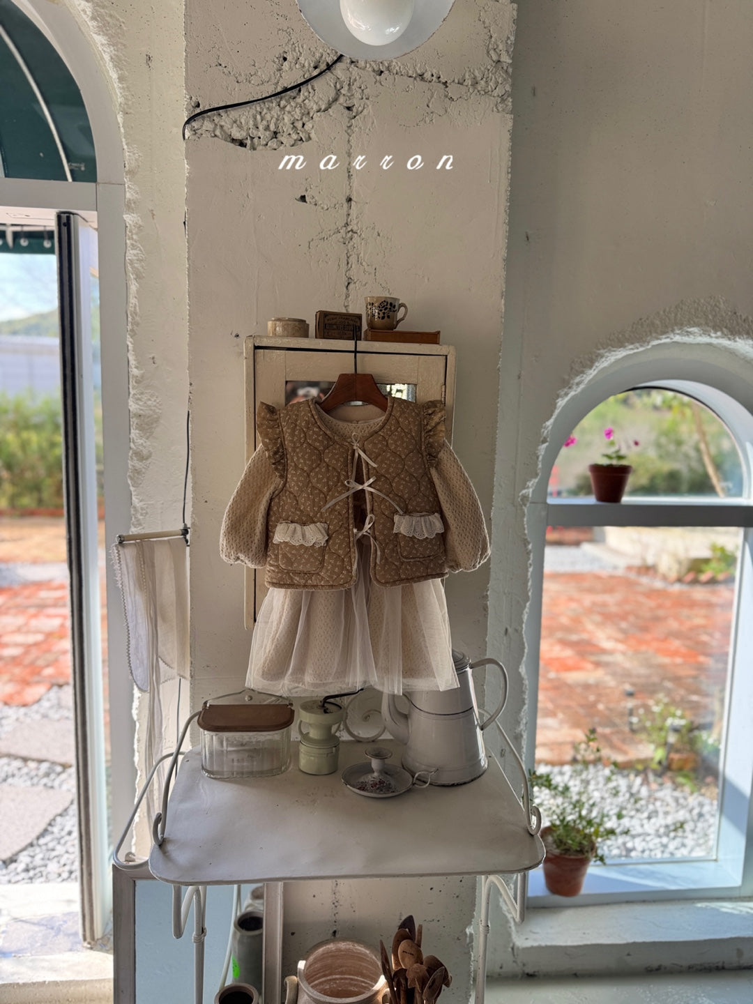 韓國童裝 25秋冬 | MA25425 LE NOREN PADDING VEST  (BABY & KIDS)