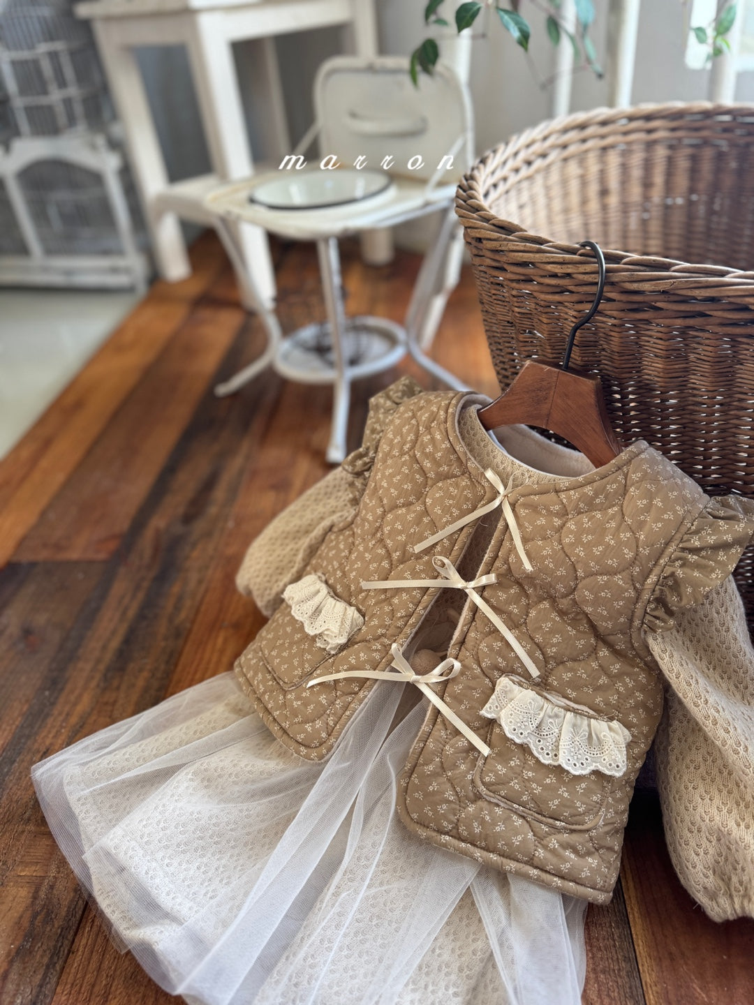 韓國童裝 25秋冬 | MA25425 LE NOREN PADDING VEST  (BABY & KIDS)