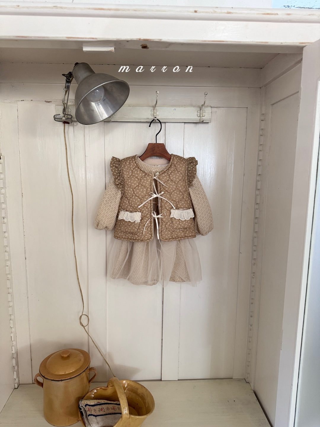 韓國童裝 25秋冬 | MA25425 LE NOREN PADDING VEST  (BABY & KIDS)