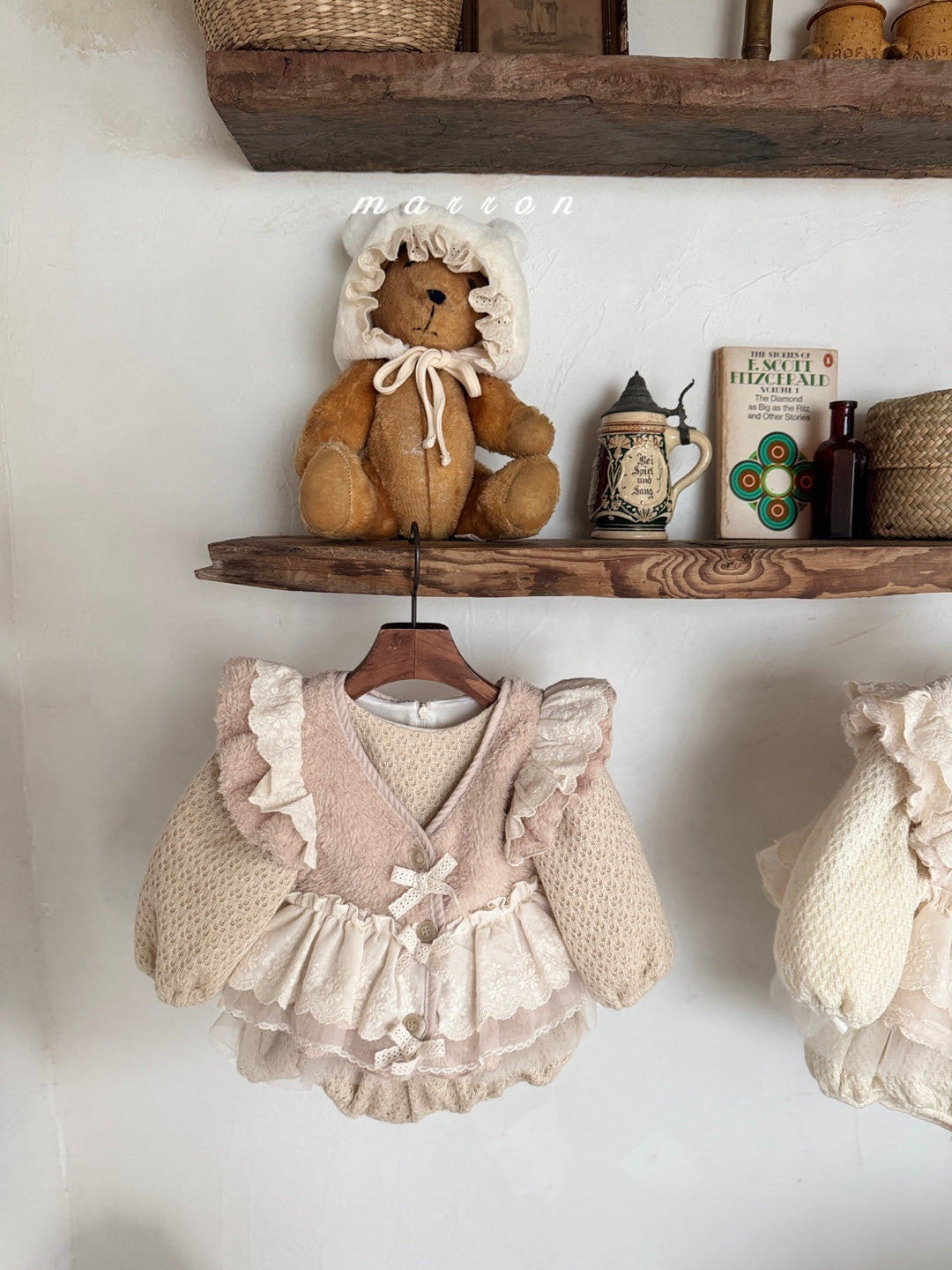 韓國童裝 25秋冬 | MA25426 FRAN FUR VEST  (BABY & KIDS)