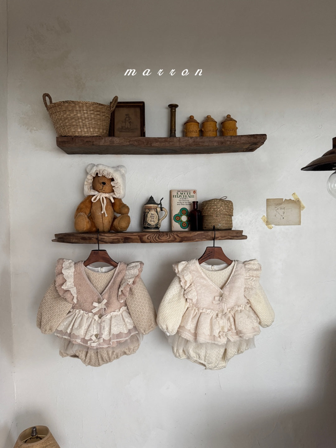 韓國童裝 25秋冬 | MA25426 FRAN FUR VEST  (BABY & KIDS)