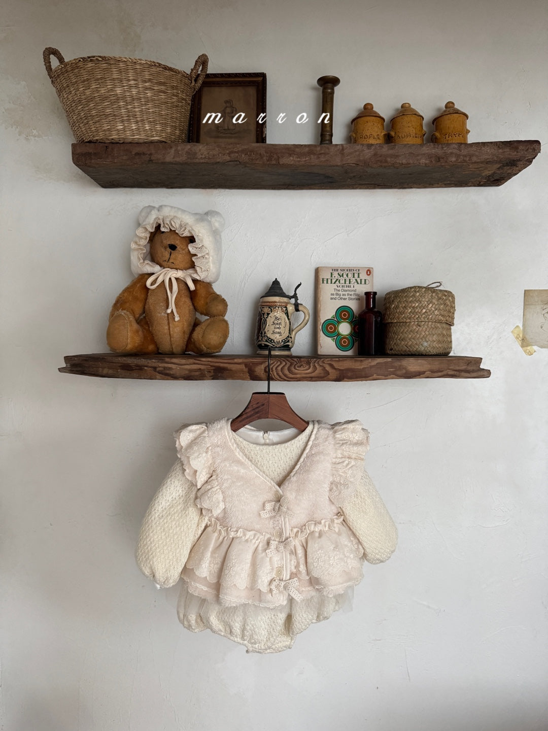 韓國童裝 25秋冬 | MA25426 FRAN FUR VEST  (BABY & KIDS)