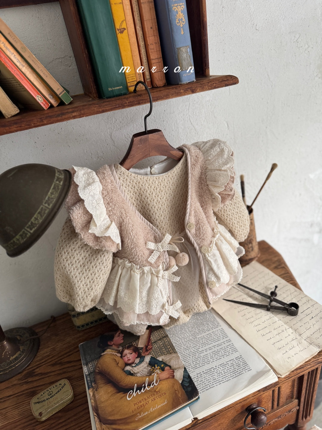 韓國童裝 25秋冬 | MA25426 FRAN FUR VEST  (BABY & KIDS)