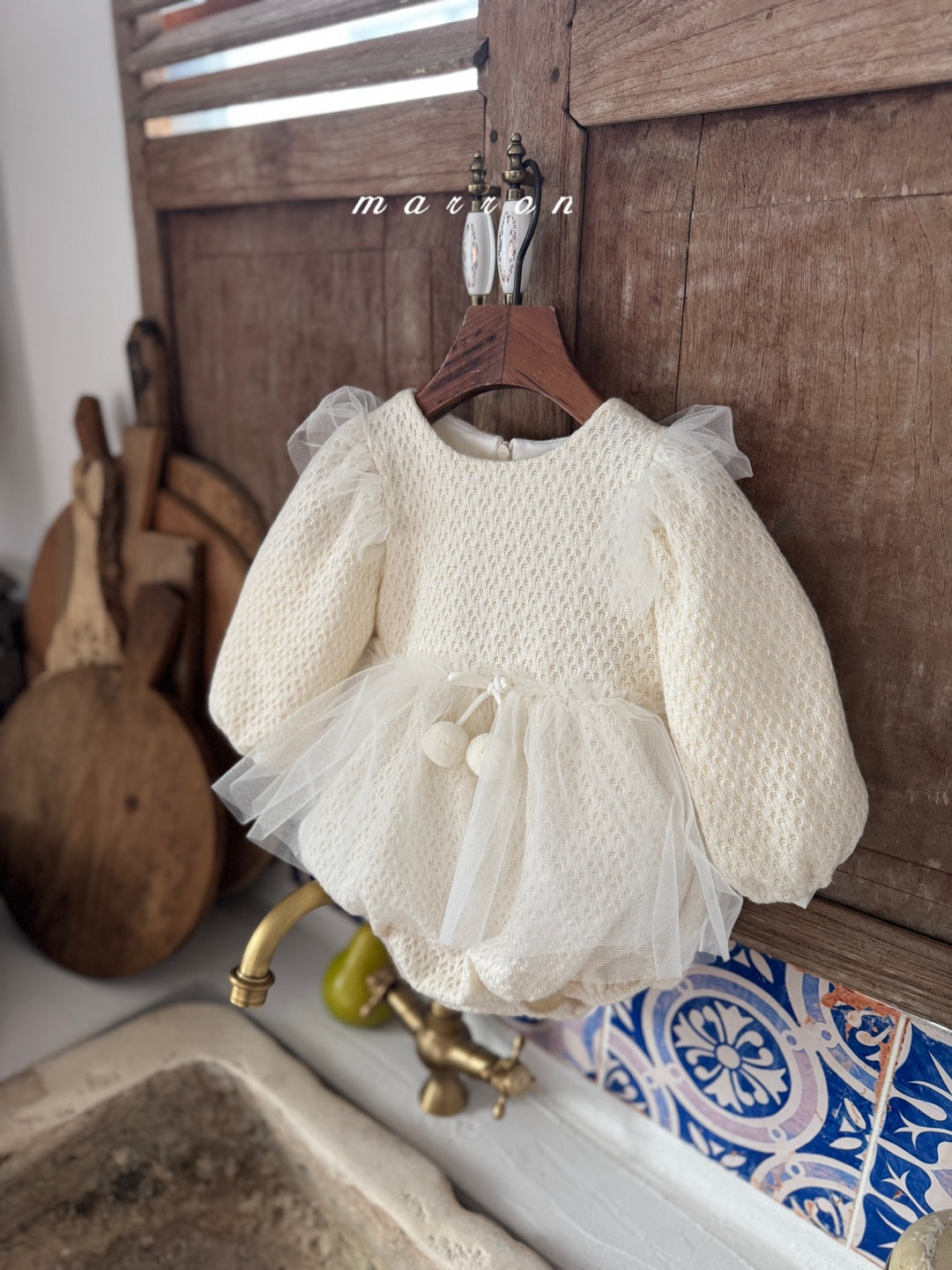 韓國童裝 25秋冬 | MA25407 BELL BABY SUIT