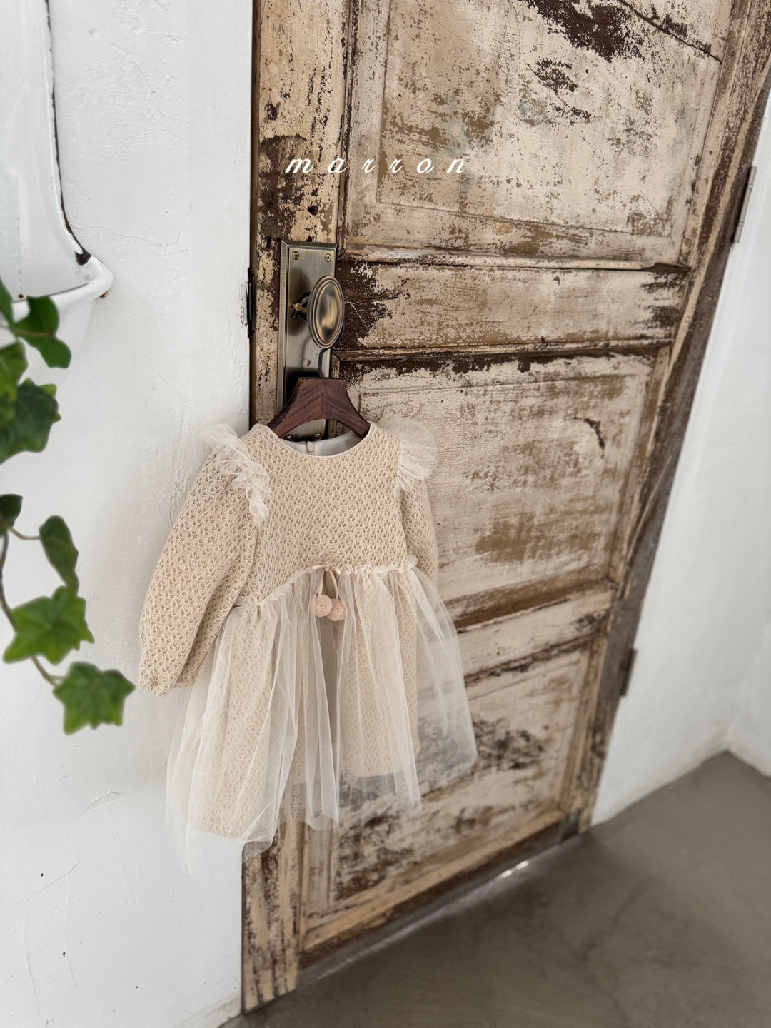 韓國童裝 25秋冬 | MA25455 BELL DRESS (BABY & KIDS)