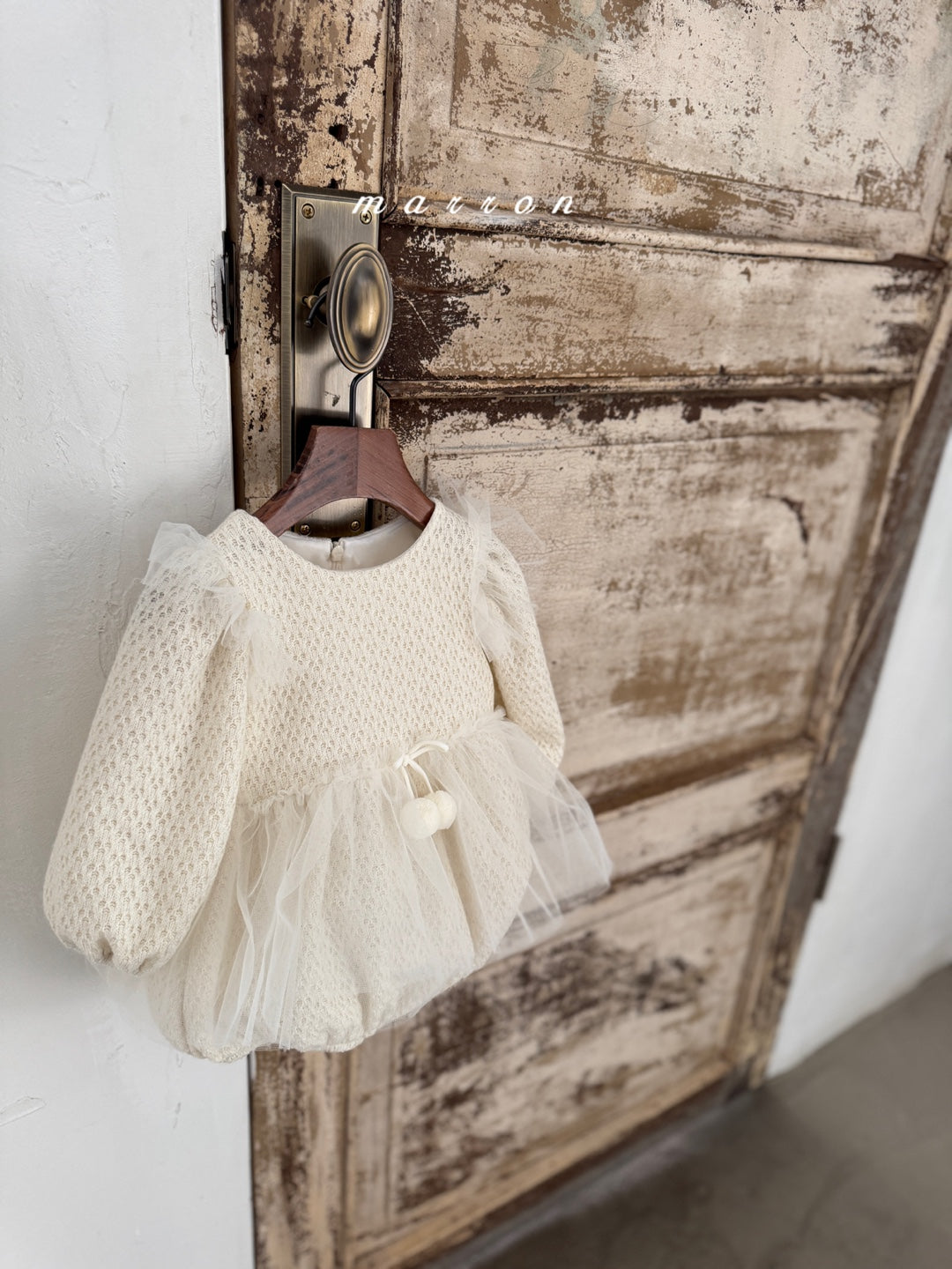 韓國童裝 25秋冬 | MA25407 BELL BABY SUIT