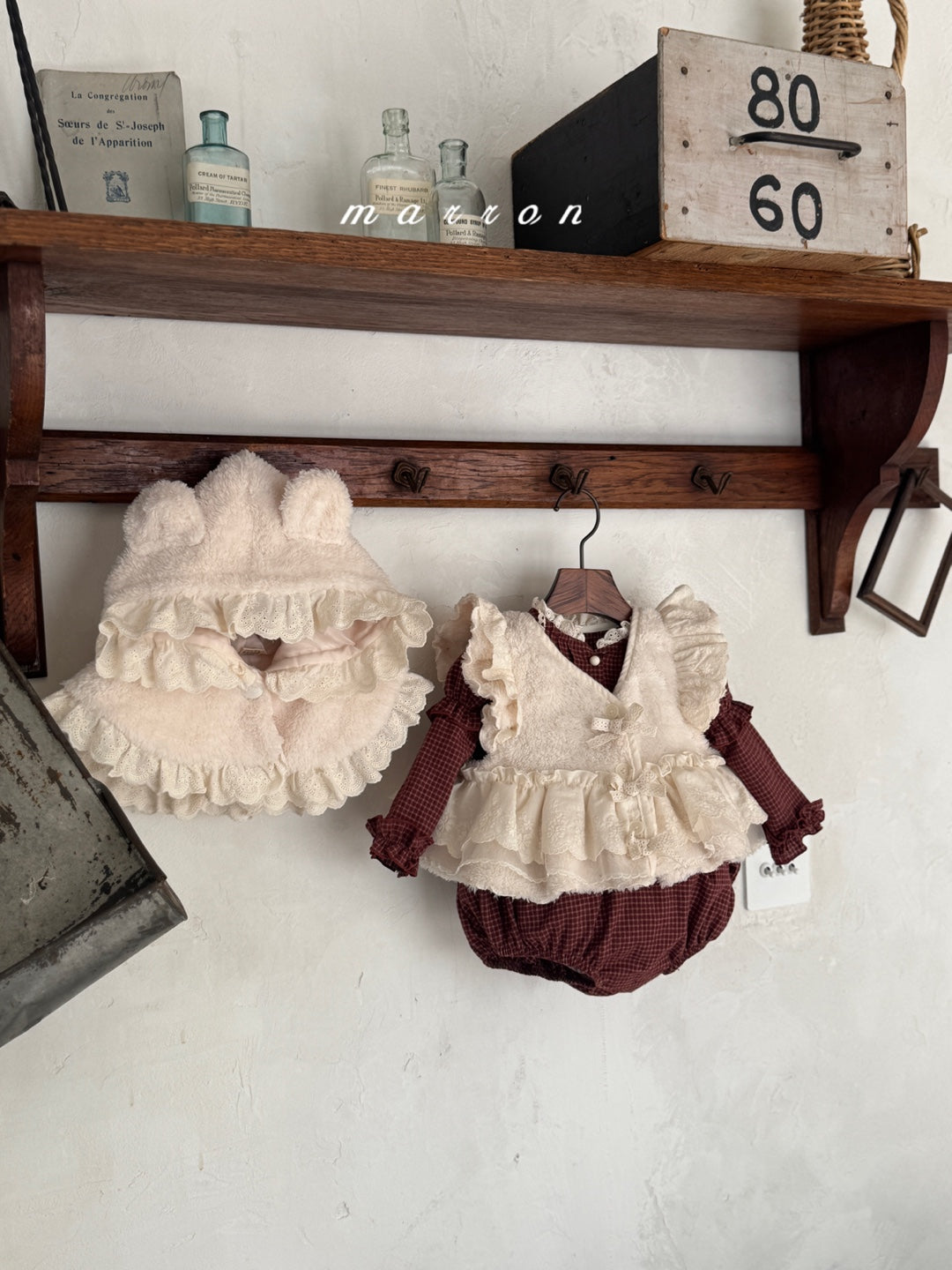 韓國童裝 25秋冬 | MA25426 FRAN FUR VEST  (BABY & KIDS)