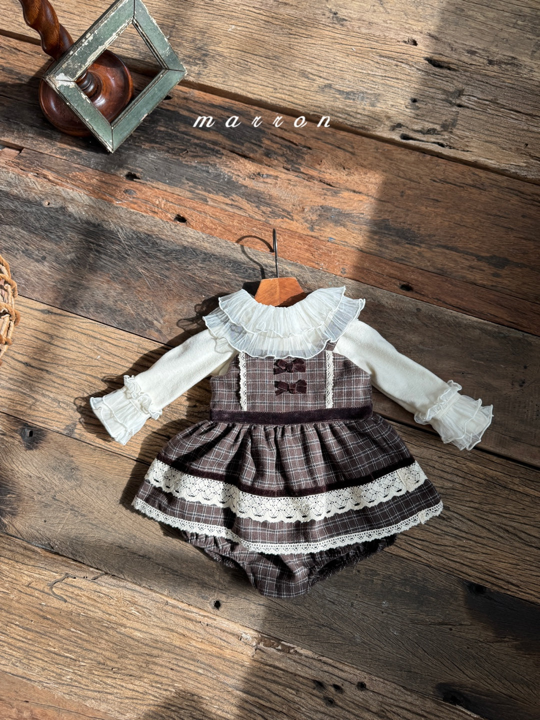 韓國童裝 25秋冬 | MA25415 BRUNIE BABY SUIT