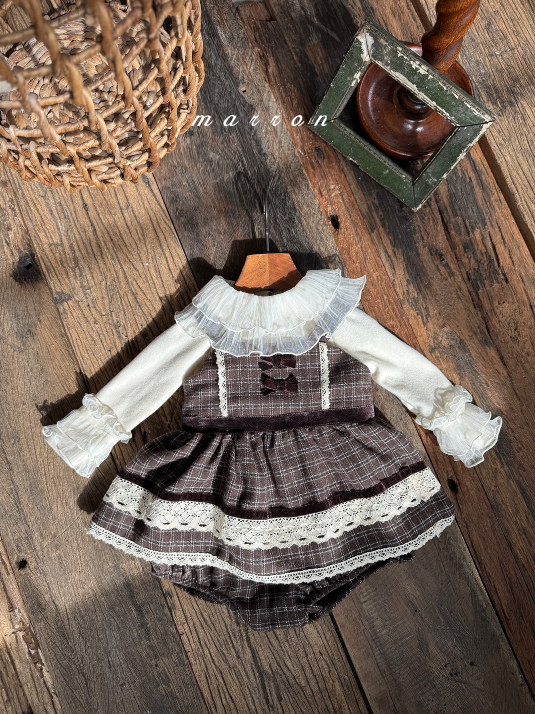 韓國童裝 25秋冬 | MA25415 BRUNIE BABY SUIT