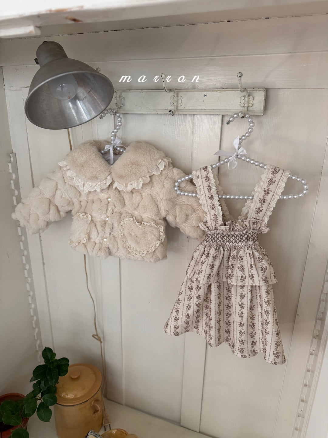 韓國童裝 25秋冬 | MA25454 LAUREN DRESS (BABY & KIDS)