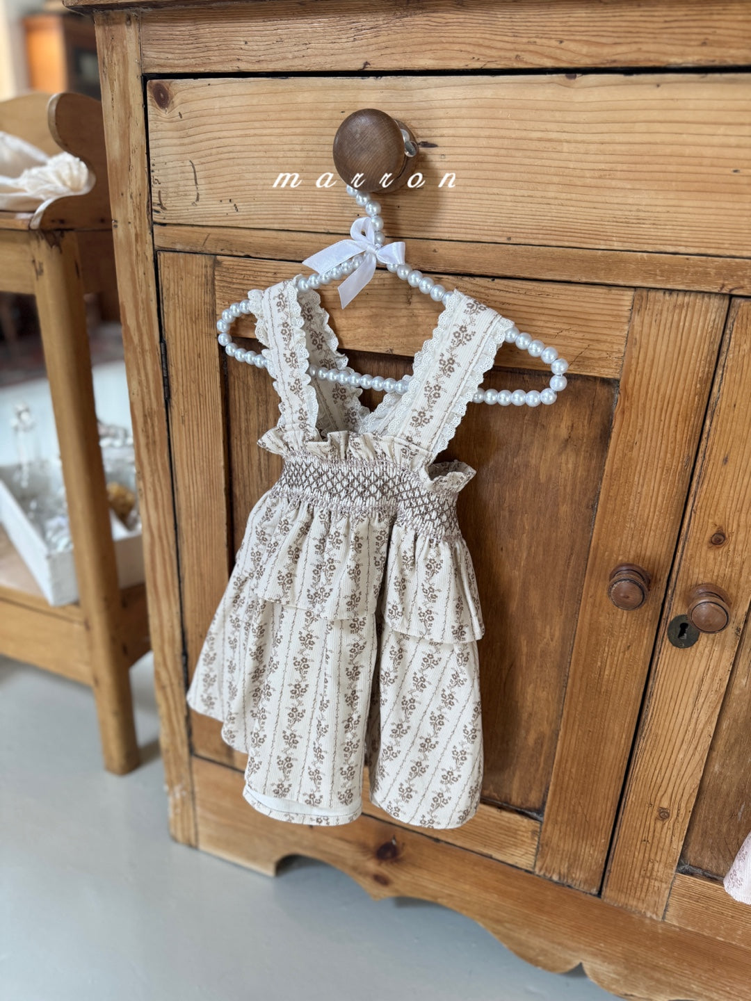 韓國童裝 25秋冬 | MA25454 LAUREN DRESS (BABY & KIDS)