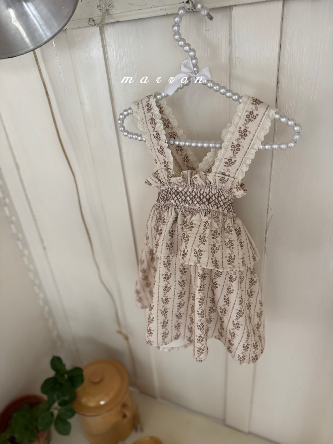 韓國童裝 25秋冬 | MA25454 LAUREN DRESS (BABY & KIDS)
