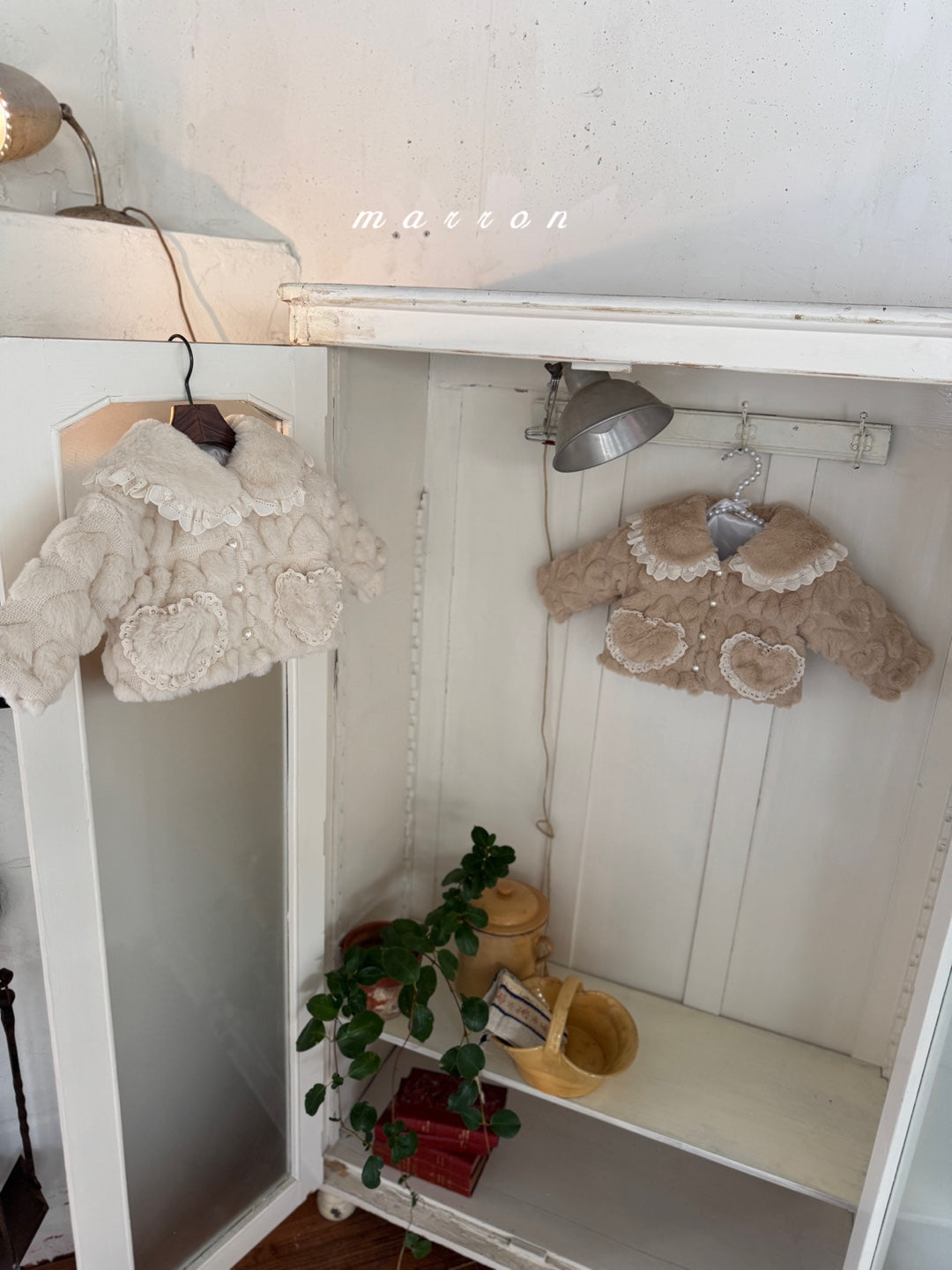 韓國童裝 25秋冬 | MA25422 HEART FUT JACKET (BABY & KIDS)