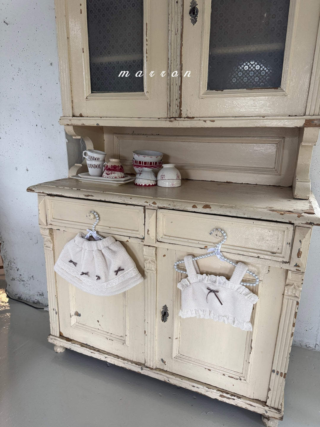 韓國童裝 25秋冬 | MA25447 RIBBON FUR SKIRT (BABY & KIDS)