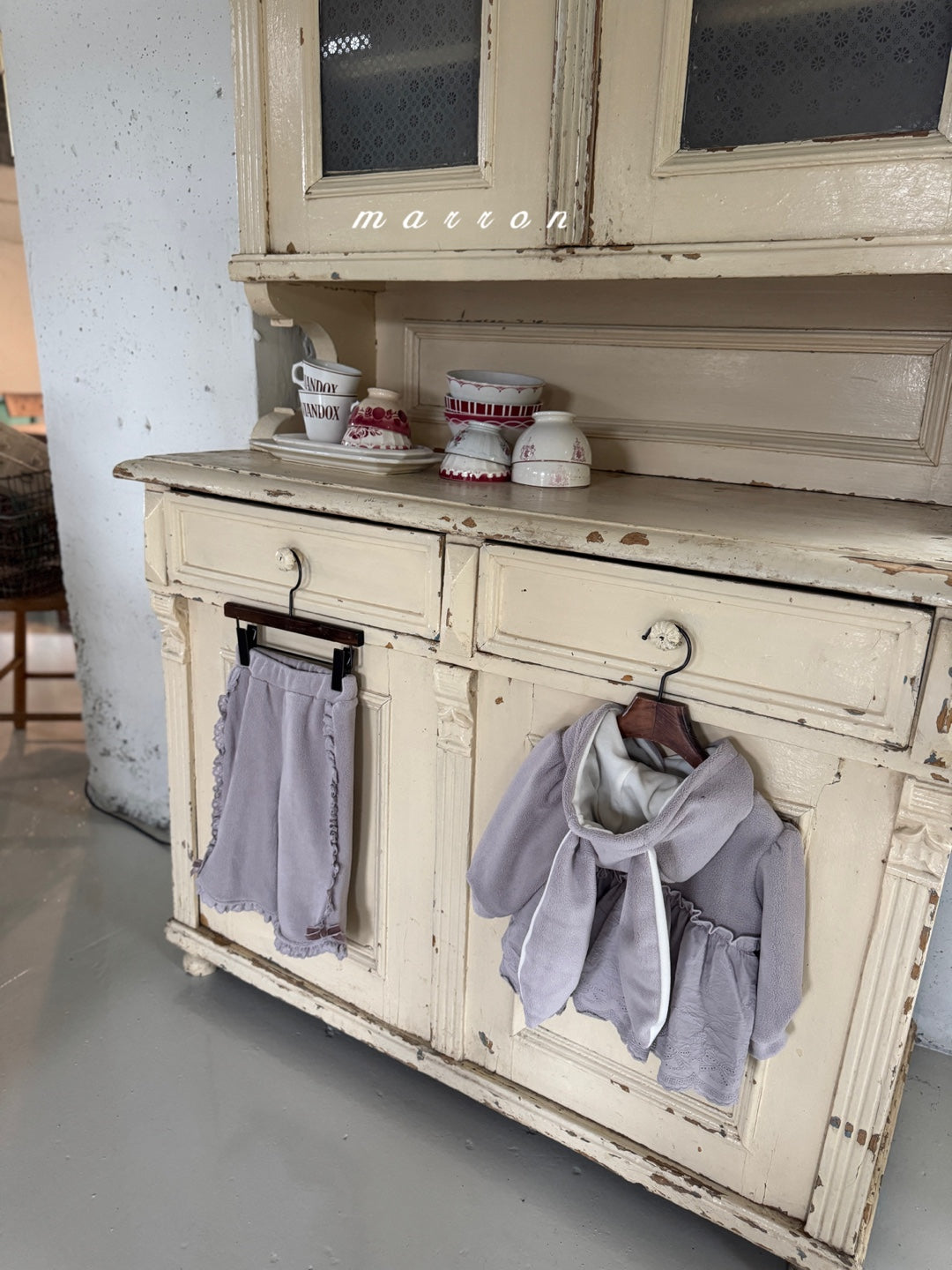 韓國童裝 25秋冬 | MA254244 RABBIT HOODED TEE  (BABY & KIDS)