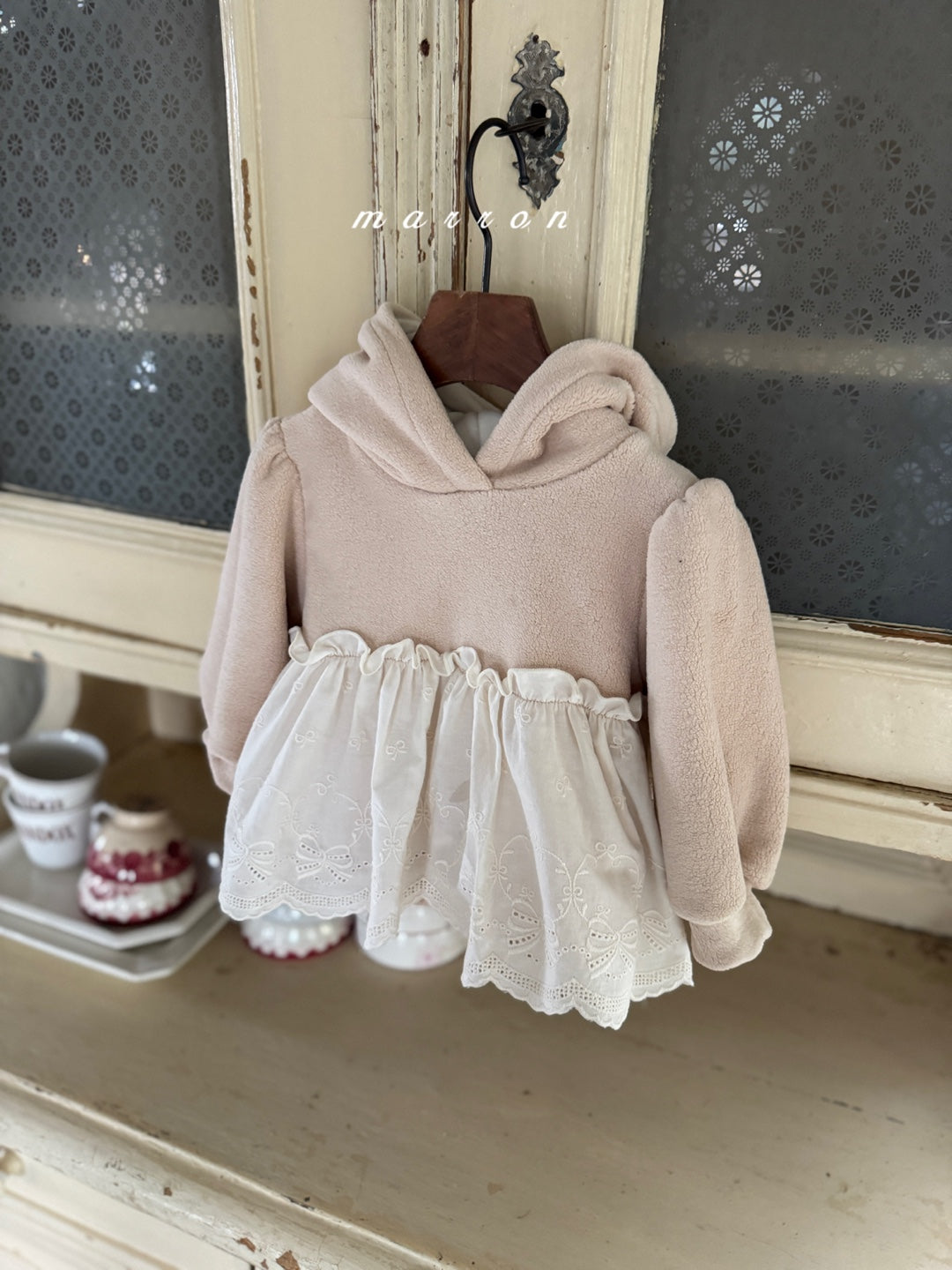 韓國童裝 25秋冬 | MA254244 RABBIT HOODED TEE  (BABY & KIDS)