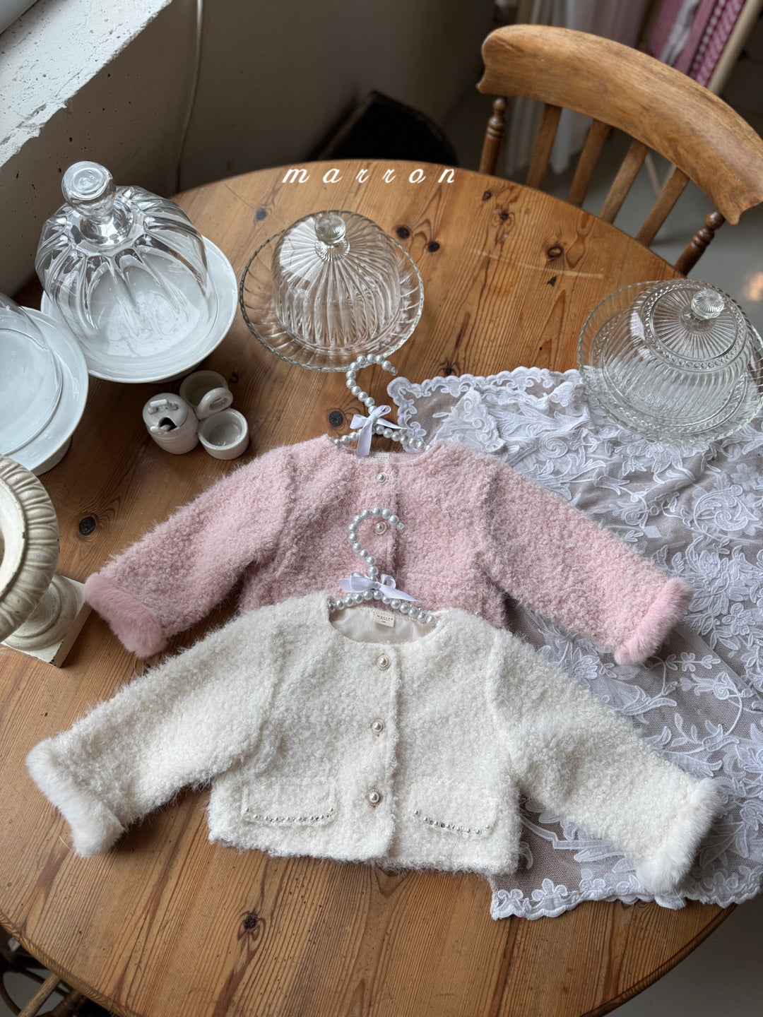 韓國童裝 25秋冬 | MA25449 PEARL JACKET (BABY & KIDS)