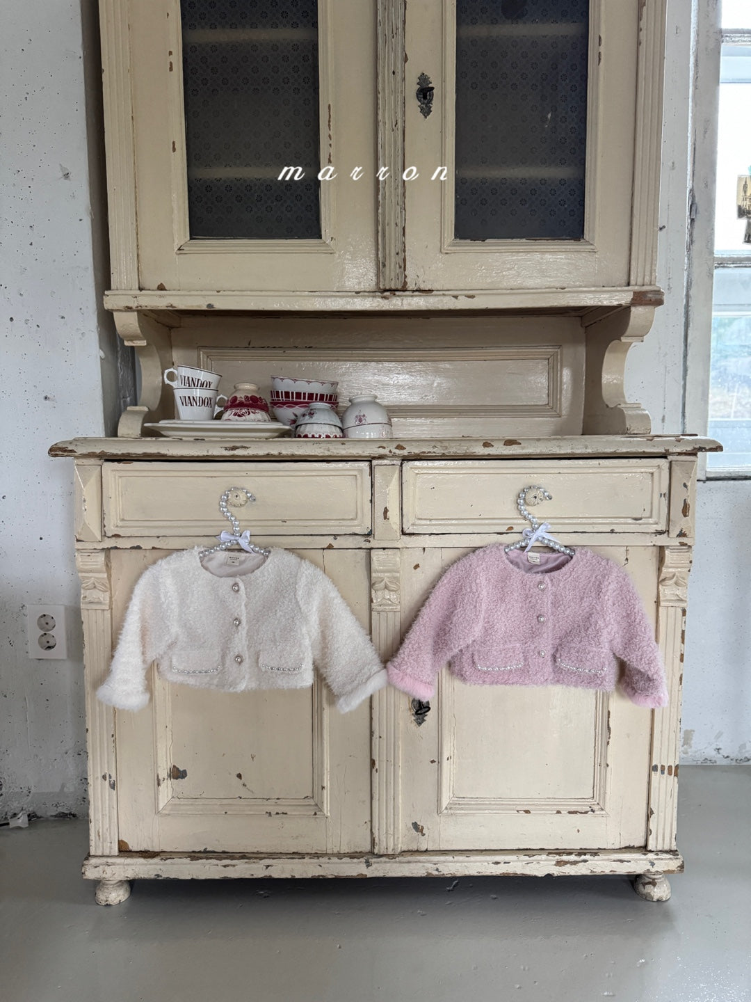 韓國童裝 25秋冬 | MA25449 PEARL JACKET (BABY & KIDS)