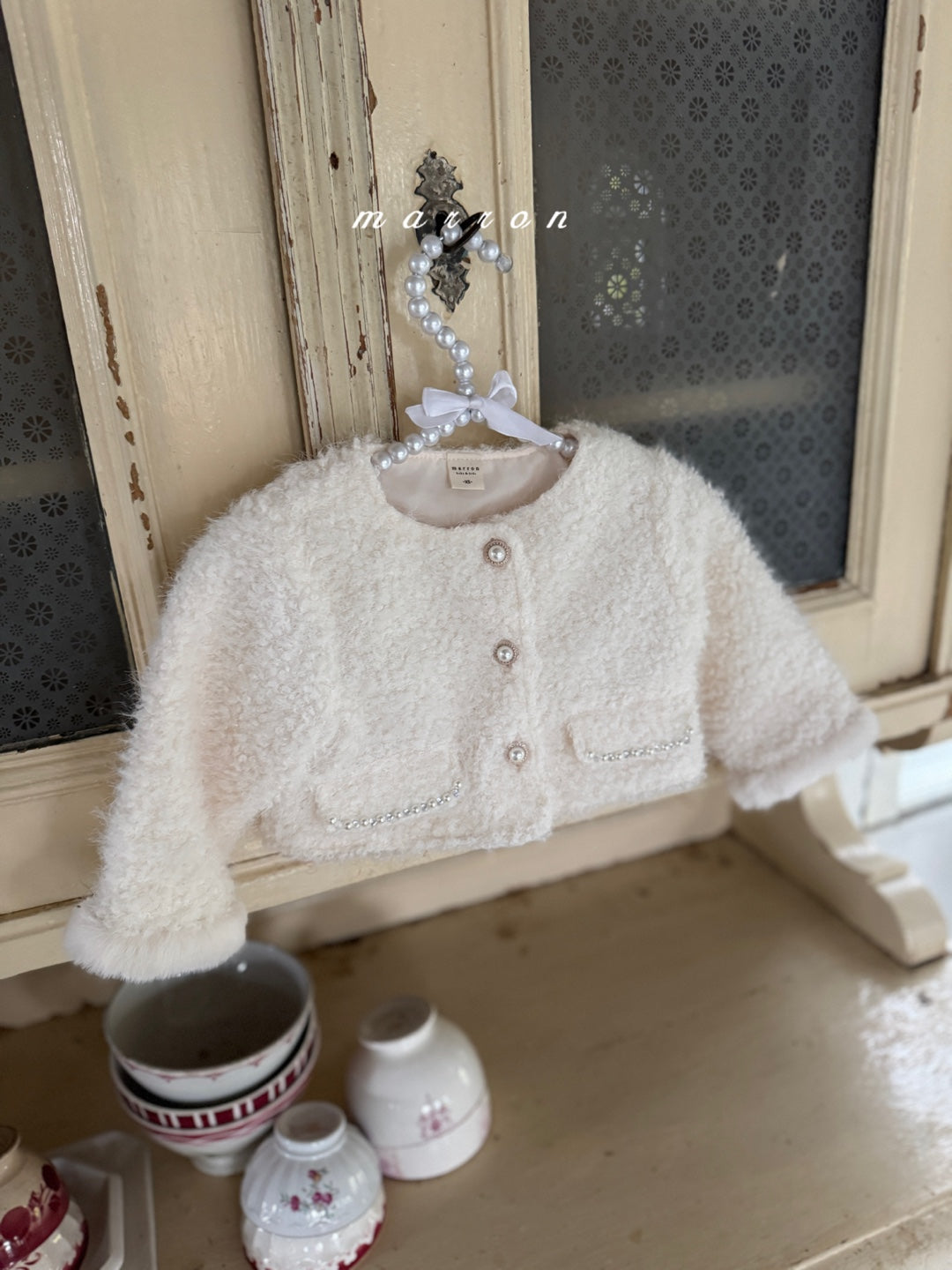 韓國童裝 25秋冬 | MA25449 PEARL JACKET (BABY & KIDS)