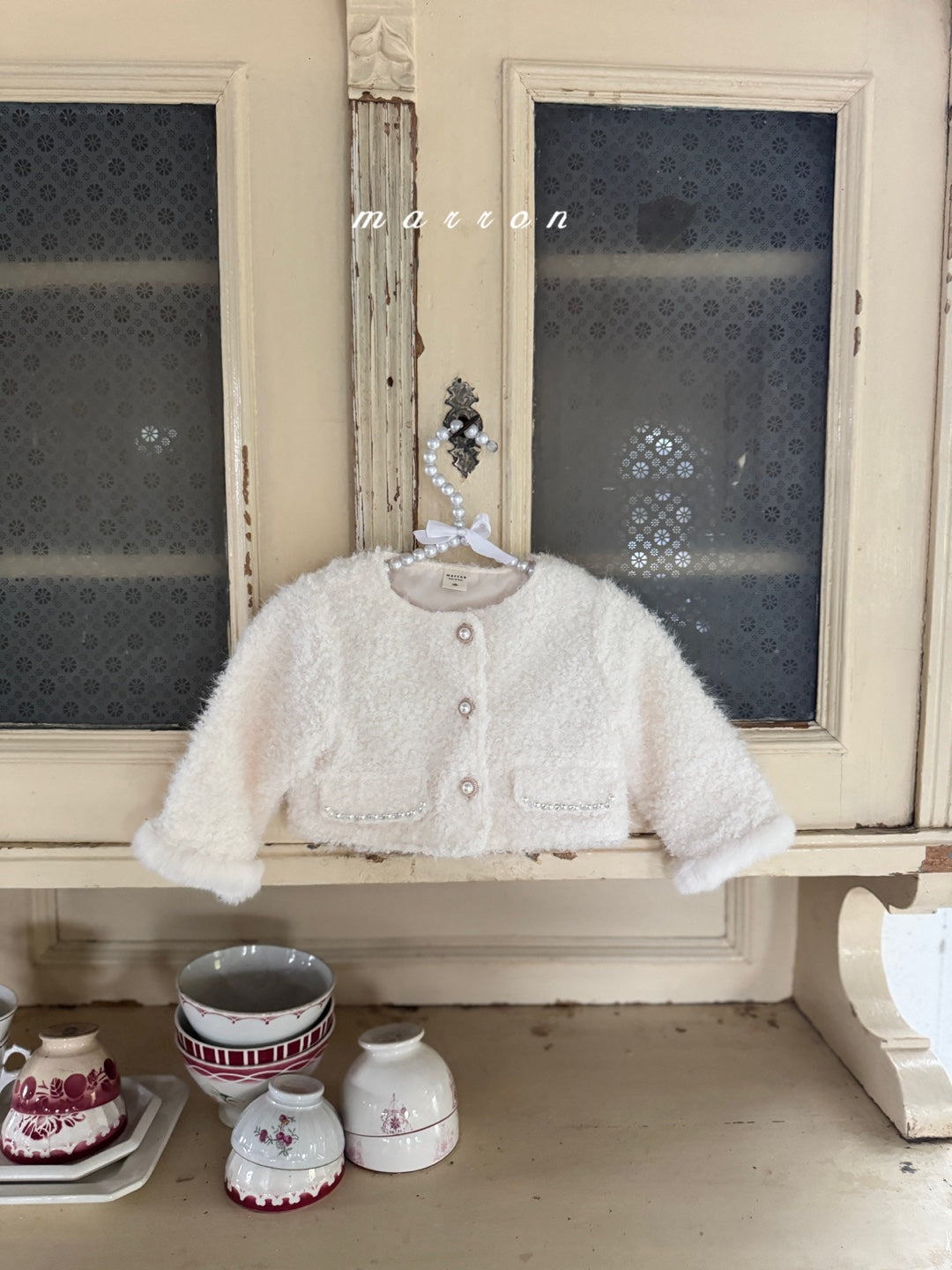 韓國童裝 25秋冬 | MA25449 PEARL JACKET (BABY & KIDS)