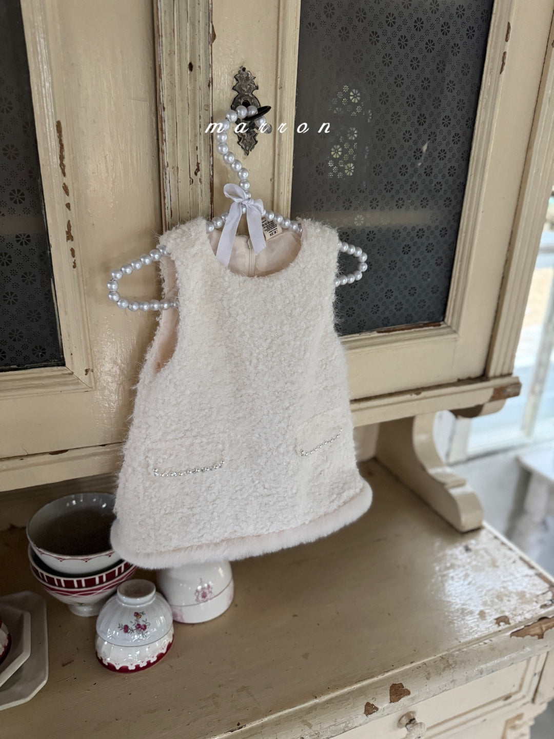 韓國童裝 25秋冬 | MA25449 PEARL JACKET (BABY & KIDS)