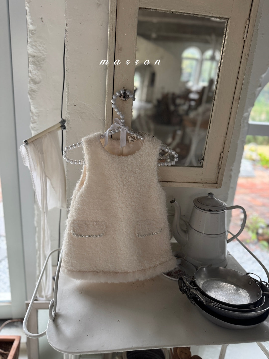 韓國童裝 25秋冬 | MA25449 PEARL JACKET (BABY & KIDS)