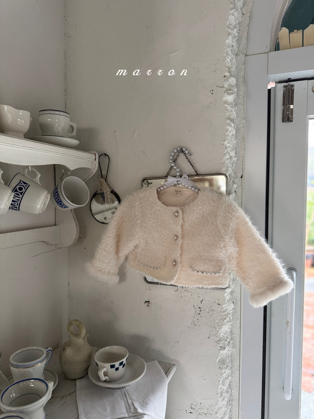 韓國童裝 25秋冬 | MA25449 PEARL JACKET (BABY & KIDS)