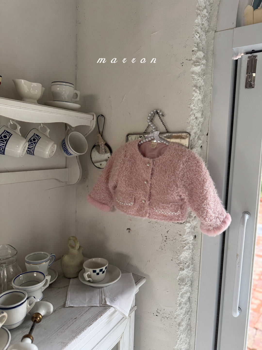 韓國童裝 25秋冬 | MA25449 PEARL JACKET (BABY & KIDS)