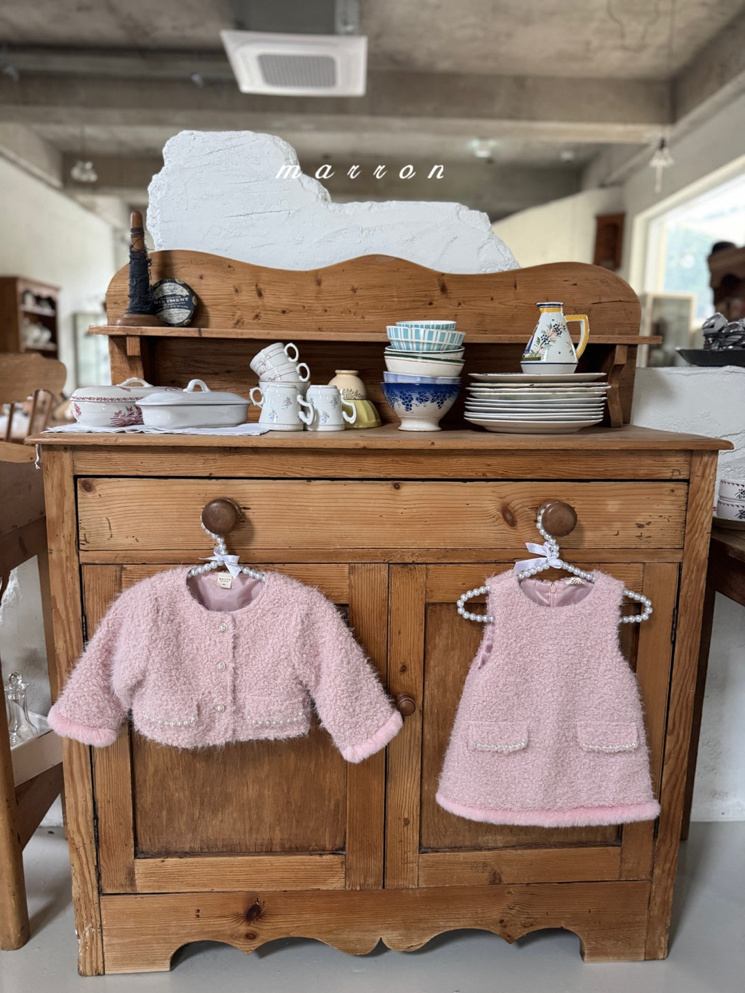 韓國童裝 25秋冬 | MA25449 PEARL JACKET (BABY & KIDS)