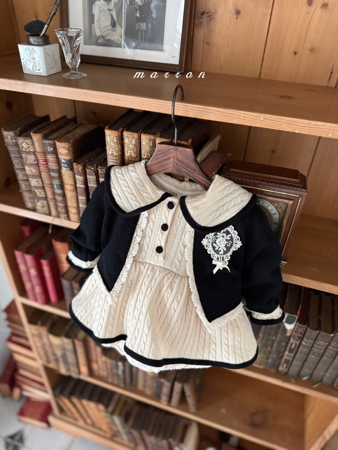 韓國童裝 25秋冬 | MA25411  FRIEL KNIT BABY SUIT