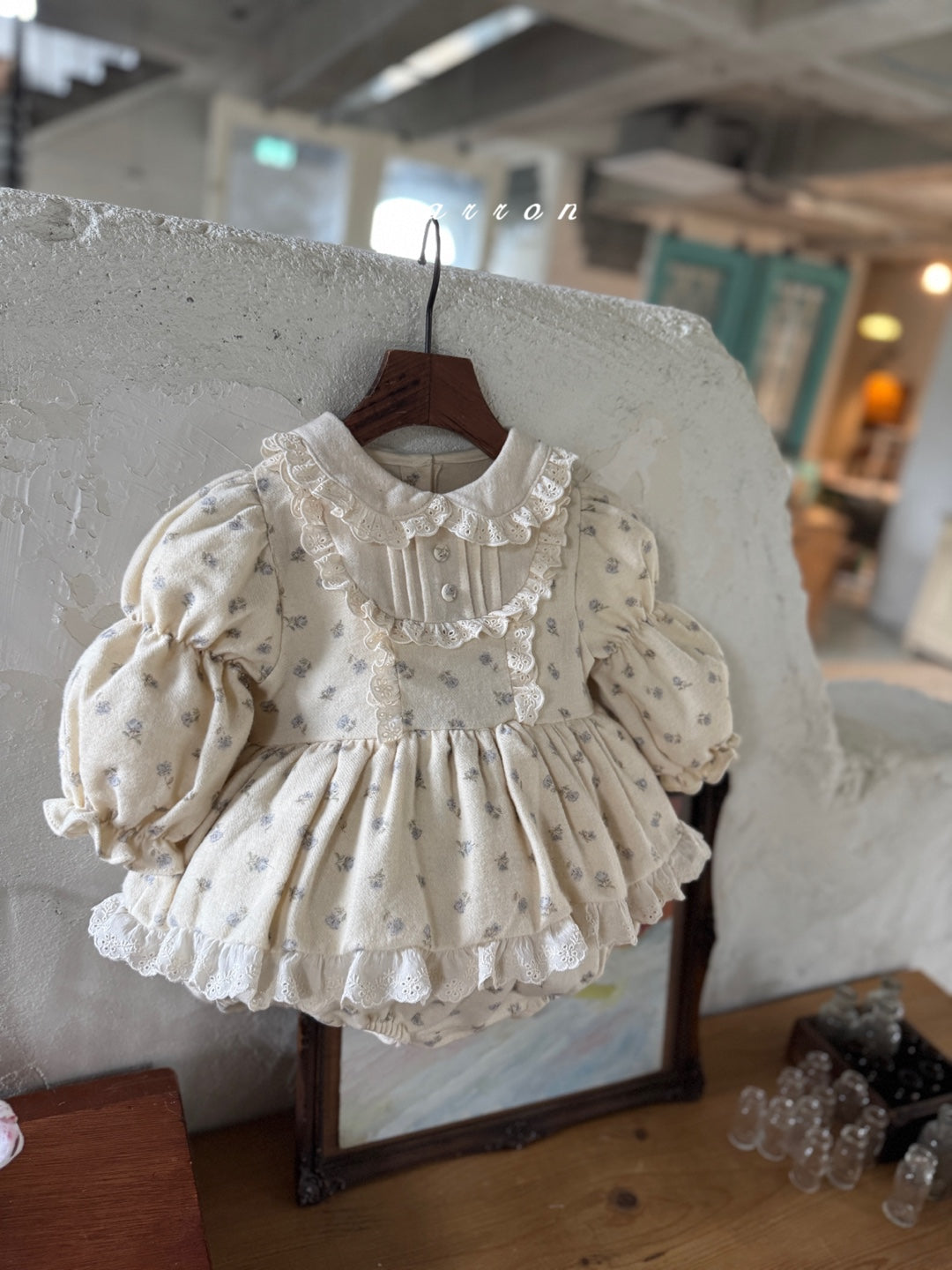 韓國童裝 25秋冬 | MA25404 ROSE BABY SUIT