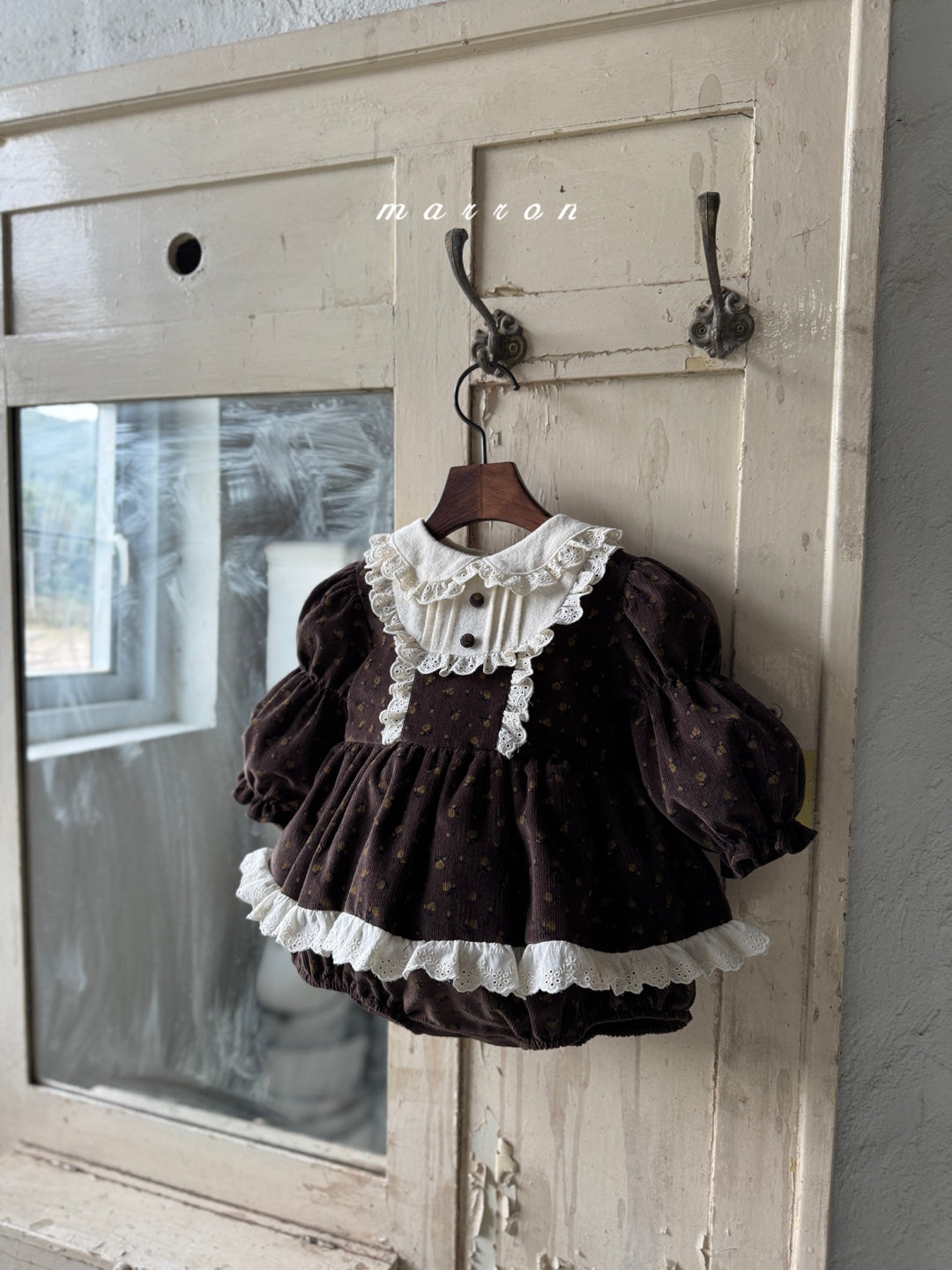 韓國童裝 25秋冬 | MA25404 ROSE BABY SUIT